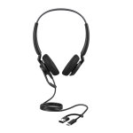 Jabra engage 40 ms duo casque filaire usb - c / usb - a