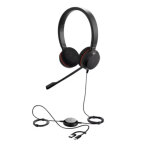 Jabra evolve 20 se ms duo casque filaire usb - c / usb - a