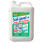 Javel nettoyante d�sinfectante 4 en 1 solipro soli - javel + 5 l
