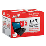 Jelt® e - net lingette pour écrans plats - boîte de 25 Jelt® e - net lingette pour écrans plats - boîte de 25