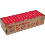 Jovi plastilina, bote de 15 x 350 grammes de pte  modeler vgtale couleur rubis