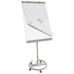 Juvenilia chevalet de confrence mobile daily base ronde - gris