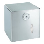 Jvd distributeur papier toilette inox carré pour paquets Jvd distributeur papier toilette inox carré pour paquets