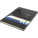 Cahier de croquis design, 160 pages, a4, noir