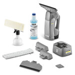 Karcher nettoyeur de vitre wvp10 adv sur batterie - 200 ml - chargeur + bonnette microfibre int�rieur ...