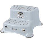 Keeeper kids marchepied 'igor minnie', 2 marches, bleu pastel