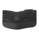 Kensington clavier compact pro fit® ergo kb675 eq sans fil bluetooth rechargeable - noir Kensington clavier compact pro fit® ergo kb675 eq sans fil bluetooth rechargeable - noir