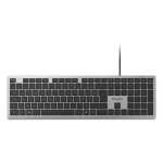 Kensington kb515 eq clavier filaire usb - c / usb - a, taille r�elle (100 %), avec fil, usb, commutateur ...