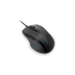 Kensington souris filaire taille moyenne pro fit , droitier, optique, usb type - a, 1000 dpi, noir k72355eu ...