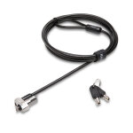 Kensington verrou � cl� pour ordinateur portable nanosaver, 1, 8 m, kensington, cl�, acier au carbone, ...
