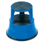 Kik - along tabouret marchepied mtal bleu