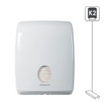 Kimberly - clark distributeur essuie - mains pliés en c aquarius abs blanc Kimberly - clark distributeur essuie - mains pliés en c aquarius abs blanc