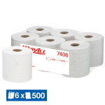 Kimberly - clark essuie - mains bobines  dvidage central wypall l10 7406, lot de 6