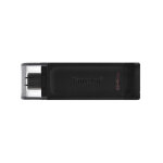 Kingston technology datatraveler 70, 64 go, usb type - c, 3. 2 gen 1 (3. 1 gen 1), cable, 7 g, noir dt70 ...