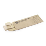 Kit couverts en bambou 4 pi�ces - lot de 50