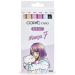 Kit de marqueurs ciao 5 + 1, manga 7