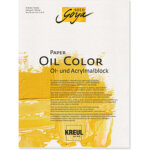 Kreul bloc artistes solo goya paper oil color, 300 x 400 mm