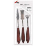 Couteau � peindre, set de 3