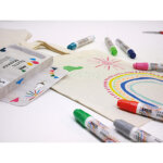 Kreul feutre textile mdium 'junior', kit 'color your case'