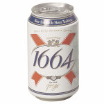 Kronenbourg bire 1664 - 33 cl (lot de 24 canettes)