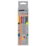 Crayon de couleur triangulaire plus, �tui carton de 12