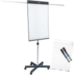 Legamaster chevalet de confrence mobile sketch pro l. 68 x h. 105 cm hauteur rglable surface acier ...