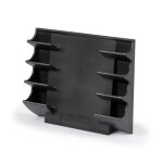 Legamaster porte - marqueurs magntique rectangulaire pour tableaux en verre - 12 x 15, 5 x 4 cm - noir ...