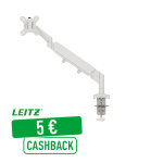 Leitz bras support �cran simple �cran � faible encombrement - gris clair