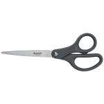 Leitz ciseaux titanium aux bouts ronds - longueur 18 cm - gris fonc