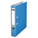 Leitz classeur à levier 180°, a4, 8 cm, pp, bleu clair Leitz classeur à levier 180°, a4, 8 cm, pp, bleu clair