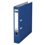 Leitz classeur à levier 180°, a4, 8 cm, pp, bleu marine Leitz classeur à levier 180°, a4, 8 cm, pp, bleu marine