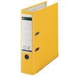 Leitz classeur à levier a4 180° - carton 24 / 10e - dos 8 cm - jaune Leitz classeur à levier a4 180° - carton 24 / 10e - dos 8 cm - jaune