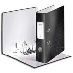 Leitz classeur à levier wow 180°, a4, 8 cm, carton pelliculé, noir Leitz classeur à levier wow 180°, a4, 8 cm, carton pelliculé, noir