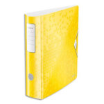 Leitz classeur à levier wow active 180°, a4, 8, 2 cm, pp, jaune Leitz classeur à levier wow active 180°, a4, 8, 2 cm, pp, jaune