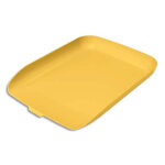 Leitz corbeille  courrier cosy, l268 x h43 x p358 mm, jaune