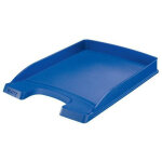 Leitz corbeille courrier plus slim. petite capacit. dim (lxhxp) : 25, 5x3, 5x35, 7 cm. coloris bleu. ...