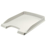 Leitz corbeille courrier plus slim. petite capacit. dim (lxhxp) : 25, 5x3, 5x35, 7 cm. coloris gris. ...