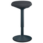 Leitz ergo active tabouret hauteur r�glable debout - gris fonc�