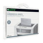 Leitz feuilles prlubrifies pour destructeur - lot de 12 feuilles