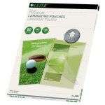 Leitz pochettes de plastification a3 - udt - transparente - epaisseur : 80 microns par face - bote de ...