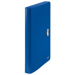Leitz recycle chemise box a4 dos 3, 8cm en polypropylne recycl - bleu