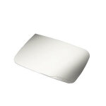 Leitz sous - mains leitz plus soft touch en pvc. dim (lxh): 53 x 40 cm. transparent lisse.