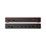 Lenovo thinkpad thunderbolt 4 smart dock gen2 7500, avec fil, thunderbolt 4, 100 w, 2500 mbit / s, noir, ...