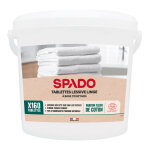 Lessive tablettes labellis�e spado, seau de 160