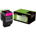 Lexmark cartouche de toner, 802xm corporate, 80c2xme, à l'unité, magenta Lexmark cartouche de toner, 802xm corporate, 80c2xme, à l'unité, magenta