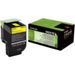 Lexmark cartouche toner 80c2xye, 4000 pages, jaune