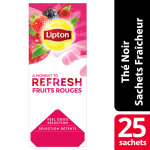 Lipton feel good selection th noir fruits rouges - 25 sachets fracheur