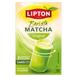 Lipton stick barista matcha original - boissson sans sucres � l'avoine - bo�te de 10 buchettes