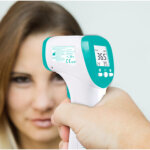 Little balance thermomtre lb scan ir, blanc / turquoise