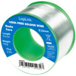 Logilink fil  souder, diamtre: 0, 56 mm, cuivre 0, 7%, 100 g